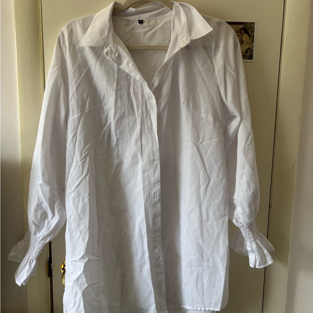 Classic White Men's Shirt